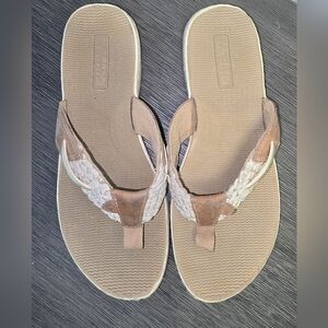 Sperry Women's Parrotfish Slip-On Flat Sandals Size: 8